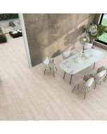 بلاط أرضيات 15×90×1.0 سم - خشبي فاتح 