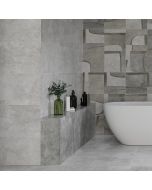 بلاط جدران 40×80×1.0سم - رمادي فاتح