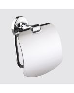 Toilet Roll Holder w/ lid E_PLUS - SONIA
