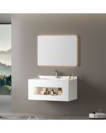 مغسلة معلقة مع مرآة - أوركس كوبو