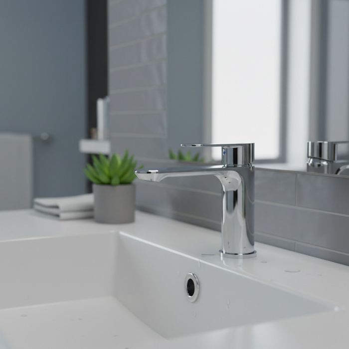 خلاط مغسلة سكانو - كروم 