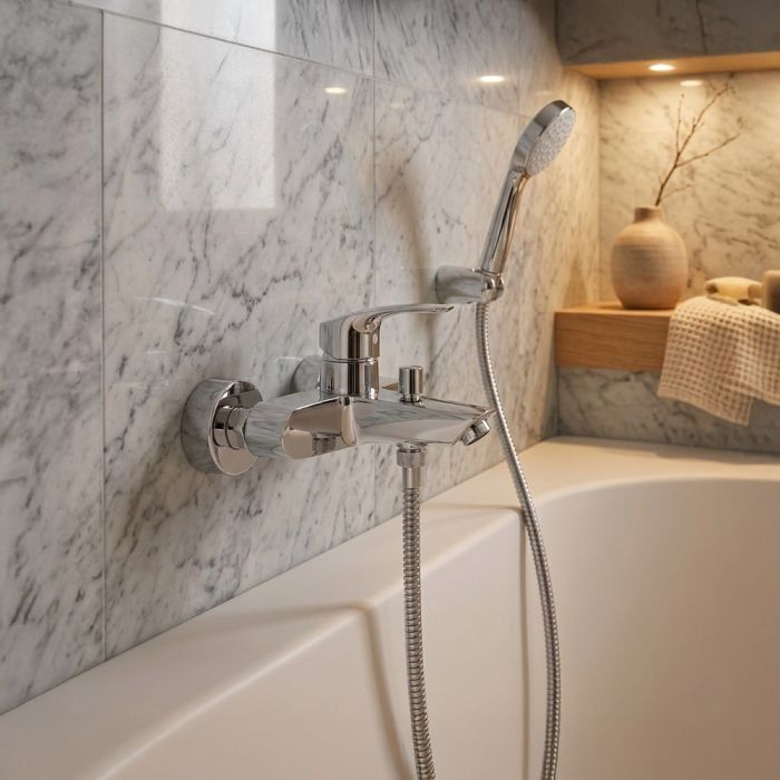 Bath Mixer Eurosmart - Chrome 