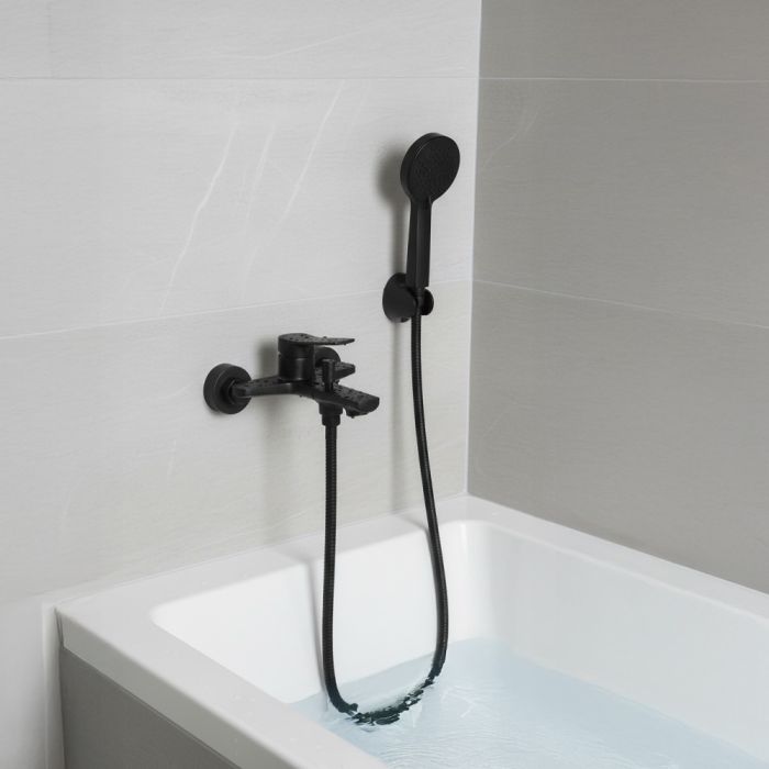 Bath Mixer CONZA ORYX - Matt Black 