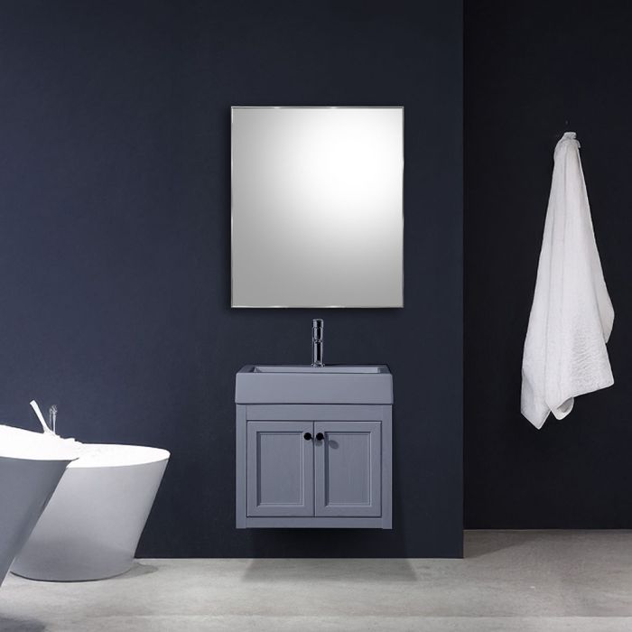 مرآة حمام مستطيلة 70×60 سم 