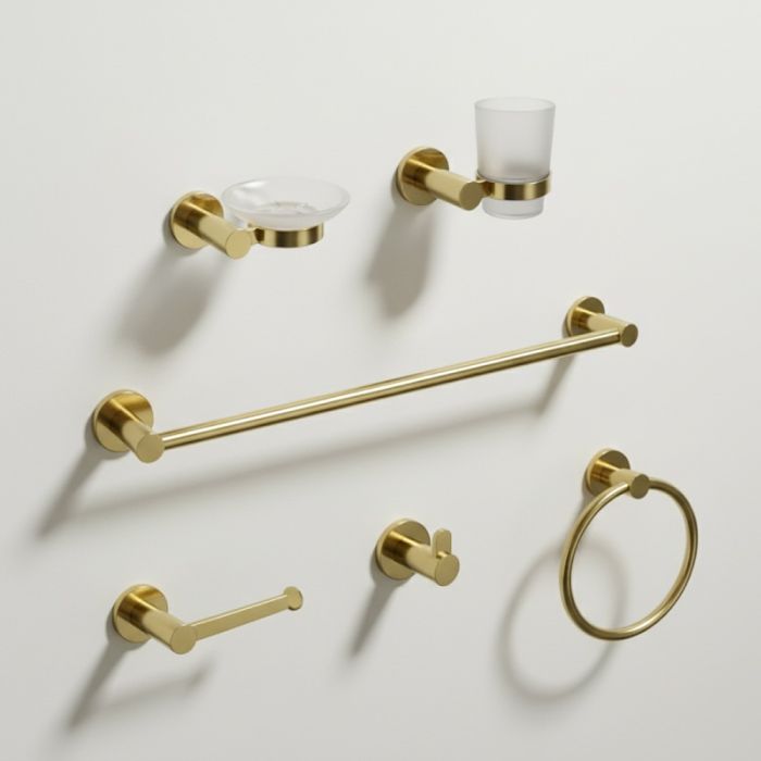 Bathroom Accessories - Gold