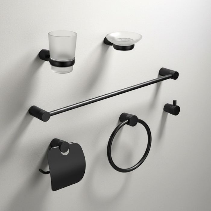 Bathroom Accessories - Matt Black