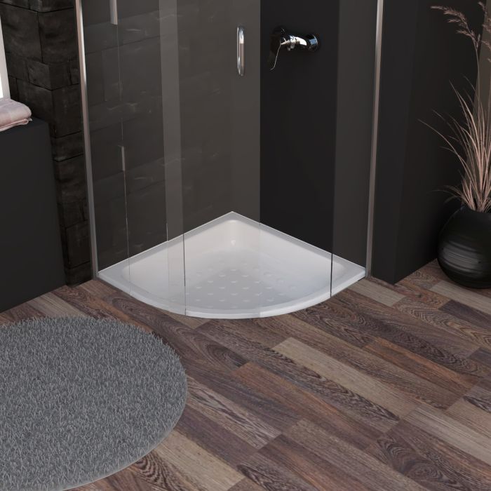 AZHAR SCC SHOWER TRAY 80X80 CORNER 