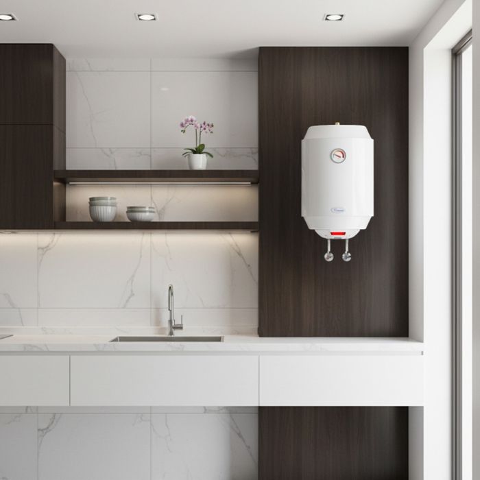 Saudi Ceramics Electric Water Heater 30L Slim Vertical - CEROSA  