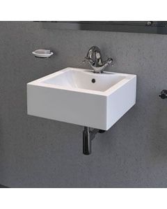 BODOR 1000 Off white wall hung wash basin
