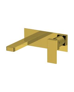 Concealed Wash Basin mixer Gold - Saudi Ceramics 