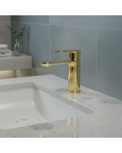 خلاط مغسلة سكانو - ذهبي  