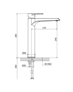 Wash Basin mixer - FLORENCE 