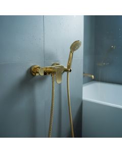 خلاط دش استحمام سكانو أوركس - ذهبي 