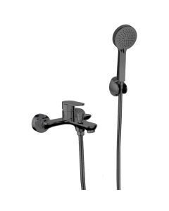 طقم خلاط حوض استحمام سكانو أوركس - رمادي معدني 