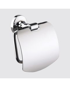 Toilet Roll Holder w/ lid E_PLUS - SONIA
