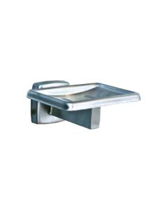 Soap Dish (AI0118CS) Stainless Steel SATIN - MEDICLINICS