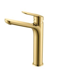  WB MIXER HIGH RISE 23cm W/POP-UP GOLD