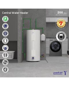 Central Water Heater 50 Gallon Vertical Free standing