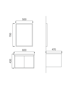 WB Counter WH AZUREIT - Saudi Ceramics 