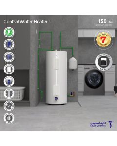  Central Water Heater 40 Galon (150L)Free standing