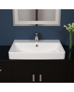 TYPE-G Over Counter Top Wash Basin 60cms - OFF WHITE