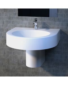 Type J Wash Basin and Pedestal